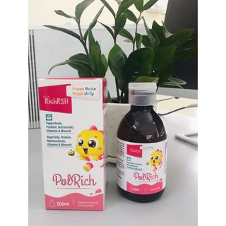 Polrich. Vitamin tổng hợp kích thích ăn ngon, tăng đề kháng