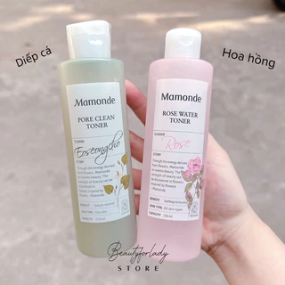 NƯỚC HOA HỒNG MAMONDE 250ML ĐỦ DÒNG