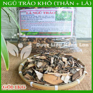 LÁ CÂY NGŨ TRẢO khô sạch đóng gói 1kg - congtyduoclieuhonglan