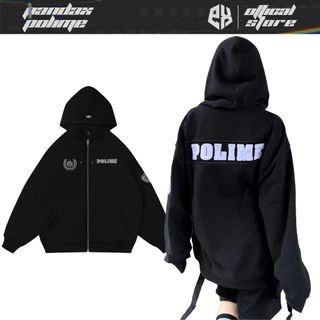 Áo hoodie zip local brand Pandax Polime , hoodie dây kéo nam nữ , áo khoác nỉ form rộng unisex chất nỉ chân cua cotton