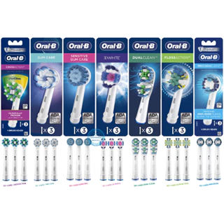 Vỉ 3 đầu thay thế dành cho bàn chải điện Oral-B