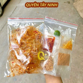 Bánh Tráng DẺO SATE TỎI MUỐI NHUYỄN siêu ngon siêu cay