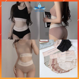 SET 3 Quần lót nữ cạp cao 5cm, Quần lót đúc su không đường may cao cấp Sexy CHIPNU05