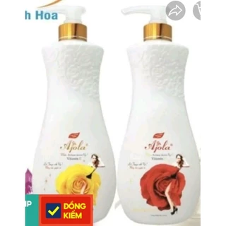 #sữa tắm trắng da ajola chai 1200ml