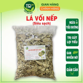 [1kg] Lá vối nếp sấy khô siêu sạch, đánh bay tiểu đường, gout, gan nhiễm mỡ, lợi tiểu, giảm cân hiệu quả [500 gr - 1kg]