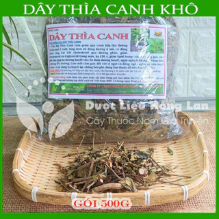 Thảo dược DÂY THÌA CANH khô sạch đóng gói 500gram - congtyduoclieuhonglan