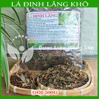 Thảo dược LÁ ĐINH LĂNG khô loại 1 đóng gói 500gram - congtyduoclieuhonglan