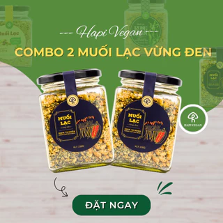 Combo 2 Muối Lạc Vừng Đen 𝐇 𝐇𝐀𝐏𝐈 𝐕𝐄𝐆𝐀𝐍 Kết Hợp Muối Hồng