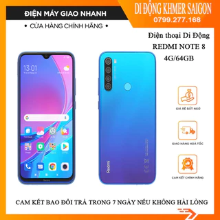 Điện thoại Xiaomi Redmi note 8 ram 4G/64GB máy chính hãng