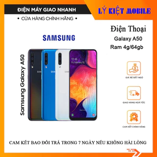 Điện thoại Samsung A50 Ram4/64GB máy chính hãng