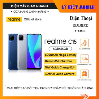 Điện thoại Realme C15 (4GB/64GB) máy chính hãng