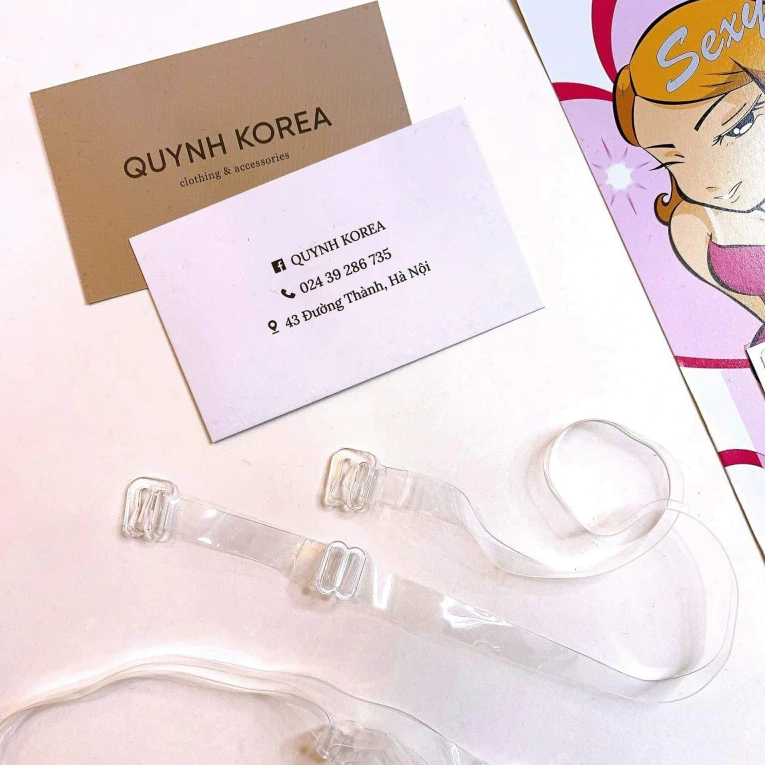 Dây áo ngực trong suốt nhựa dẻo siêu mềm mại co giãn tốt, dây áo bra nhựa
