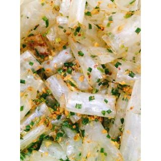 Bánh tráng cuộn trộn tỏi hành 500gr ăn chay được