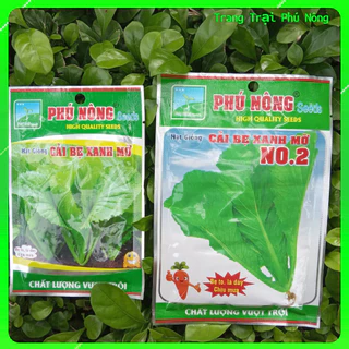 Hạt Giống Cải Bẹ Xanh Mỡ Cao Sản Phú Nông - Gói 20g-50g - Leaf Mustard