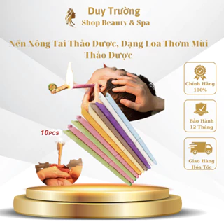 (3k/1Cây) Nến Xông Tai Thảo Dược, Dạng Loa Thơm Mùi Thảo Dược,Nhiều Khói Không Bị Rớt Tàn