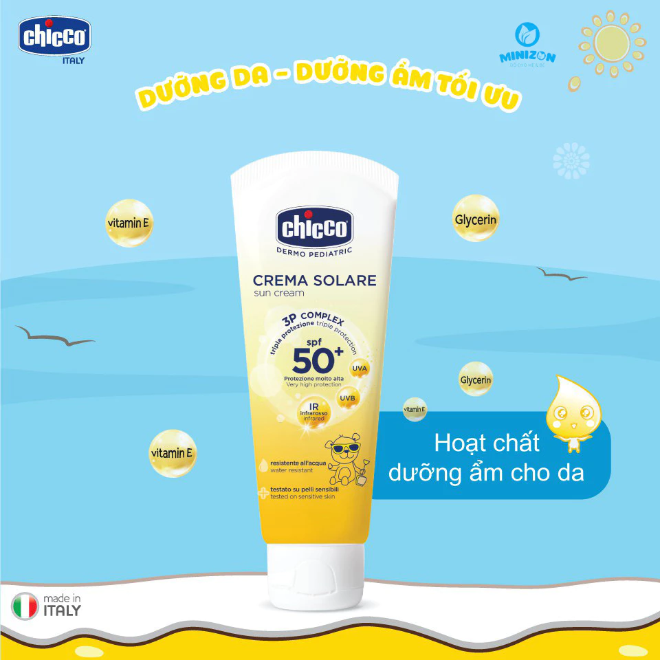 Kem Chống Nắng 3 Tác Động SPF 50+ Chicco