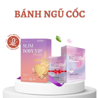 Ngũ cốc giảm cân, Bánh ngũ cốc HEMIA dành cho người sờn lỳ khó giảm