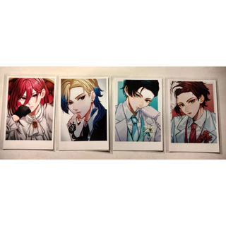 (Hàng sẵn) Card/pola artist Anime Blue lock char Isagi, Rin, Sae, Kaiser áo vest