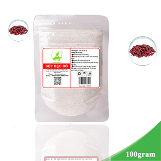 100gr-500gram Bột đậu đỏ nguyên chất sạch mịn 100% Organic