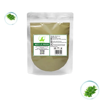 Bột lá neem Ấn Độ nguyên chất hữu cơ 100gr - Giảm mụn, mờ thâm sạm, sáng da