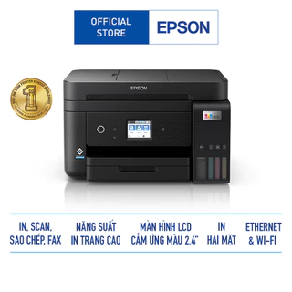 Máy In Phun Màu Đa Chức Năng Epson L6290 Kích Thước Nhỏ Gọn Phù Hợp Môi Trường Văn Phòng