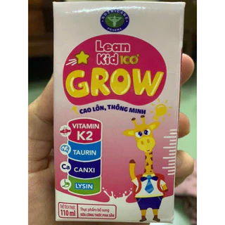 SỮA LEANKID 100 GROW  HỘP 110ml DẠNG NƯỚC PHA SẲN - Thùng 48 hộp