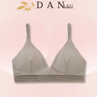 Áo Bra Nữ Cotton Cài Sau Siêu Mảnh Cực Xinh DAN L&U 3818