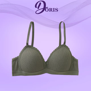 Áo Bra 2 Dây Mút Mỏng Không Gọng Cài Sau Xinh Xắn DORIS 2216