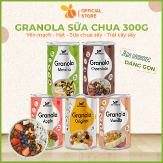 Ngũ Cốc Giảm Cân Ăn Kiêng Siêu Hạt Vị Trái Cây Mix Sữa Chua Sấy Lạnh Befresco 300G - Granola Được Yêu Thích Nhất 2023