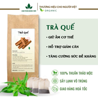 Trà quế túi lọc (Giải cảm, giữ ấm cơ thể,kiểm soát cân nặng) - Chợ Thảo Dược Việt