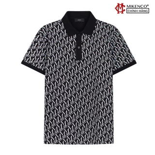 Áo phông nam MIKENCO Monogram polo