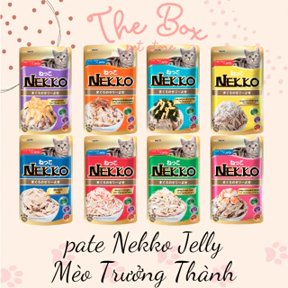 Pate Nekko Jelly Mèo Trưởng Thành (Dạng Thạch)