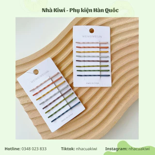 Set 8 kẹp tăm nhiều màu