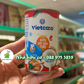 Nước cốt dừa tươi Vietcoco - 160ml – MÓN MẶN – Date: 9/9/2024 - Nhà hữu cơ