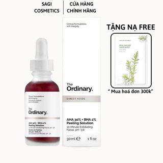 Tinh Chất Tẩy Da Chết The Ordinary AHA 30% + BHA 2% Peeling Solution 30ml