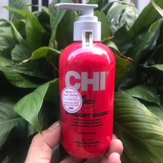 Kem Tạo Nếp CHI Straight Guard Smoothing Styling Cream 251g *NEW*