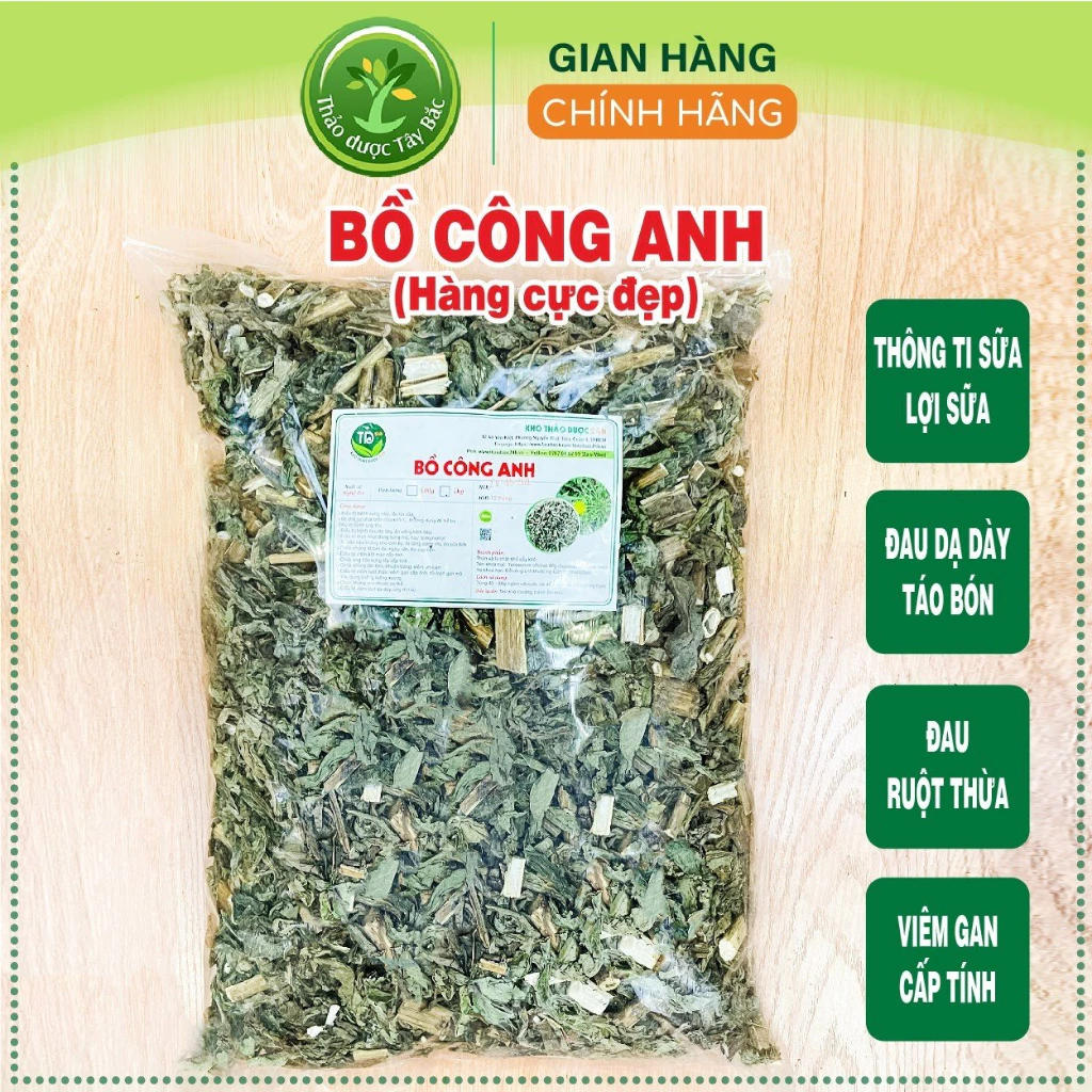 Bồ công anh Nghệ An giải độc, thanh nhiệt, thanh lọc cơ thể, mát sữa, chống tắc tia sữa [1kg] I Kho thảo dược Tây Bắc