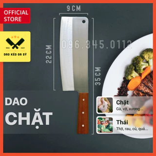 Dao chặt gà, chặt vịt, chặt xương - Dao Đa Sỹ - thép Nhật trắng không gỉ