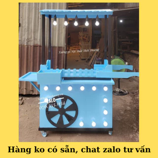 Xe Trà sữa Độc Lạ Màu Xanh Tại An Giang