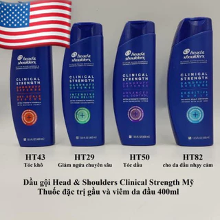 Dầu gội Head & Shoulders Clinical Strength 400ml đến từ Mỹ