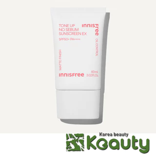 Kem chống nắng Innisfree Tone Up No Sebum Sunscreen SPF 50 PA ++++ 60ml