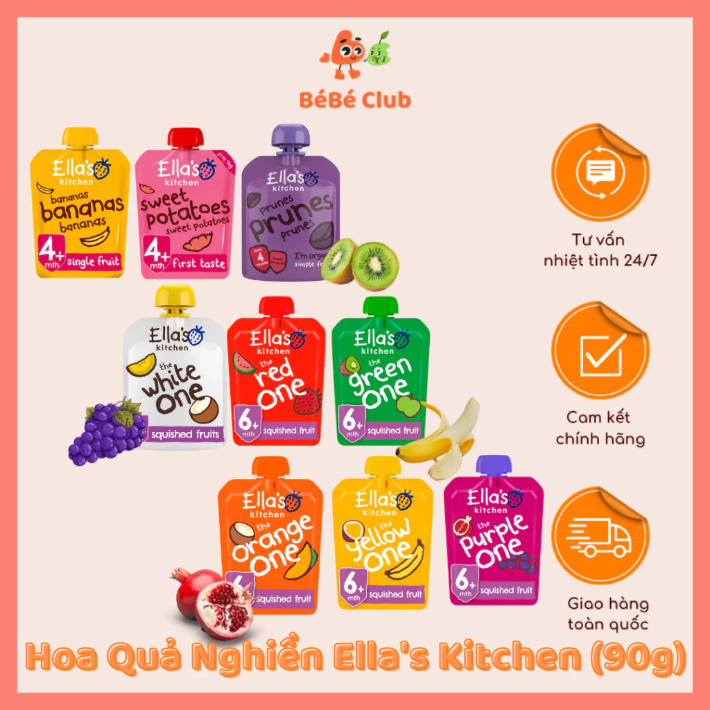 Hoa Quả Nghiền Ella's Kitchen (90g)