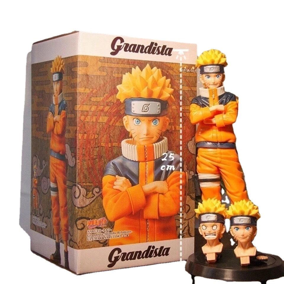 [ Sẵn ] Mô hình NARUTO UZUMAKI 3 đầu Figure 25 cm