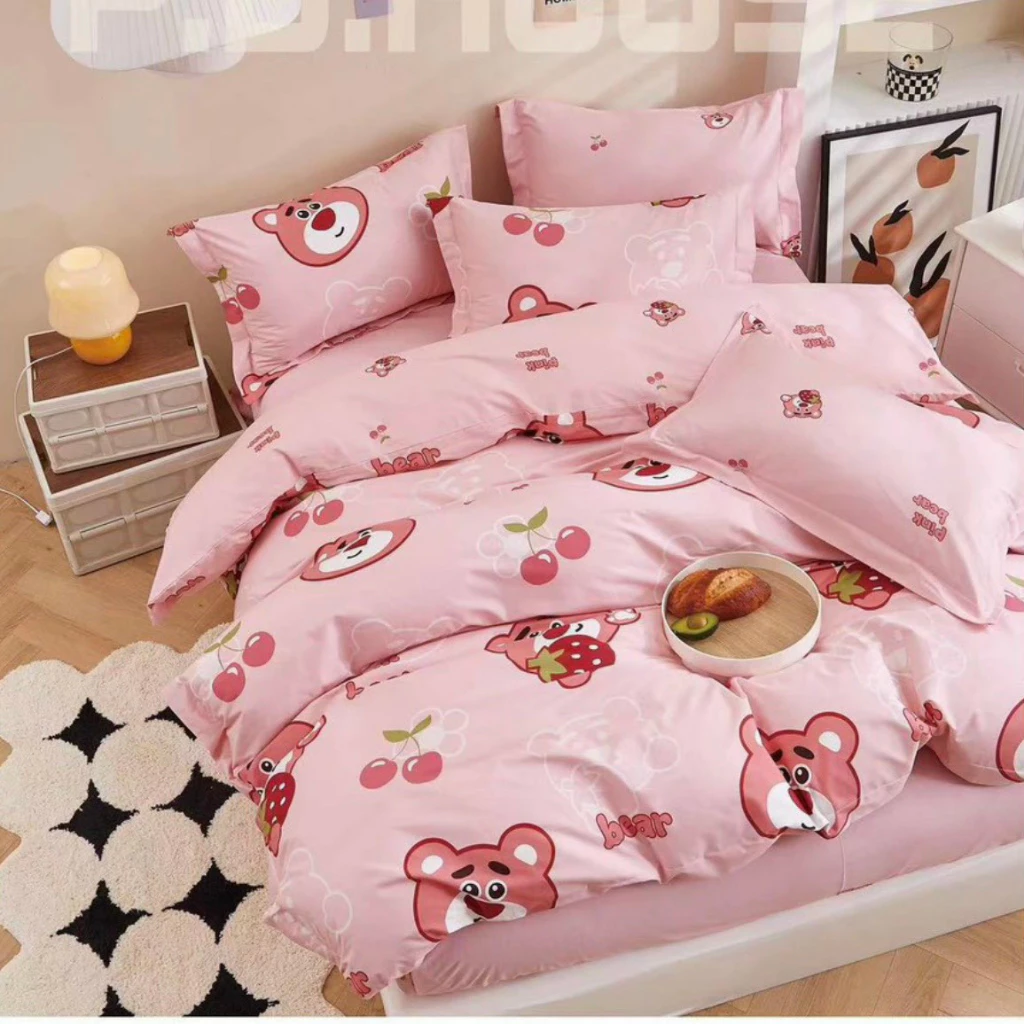 Bộ Chăn Phao 5 món Chăn Sẵn Ruột ,ga Gối Cotton Poly 1m6,1m8,chăn Mền Đẹp, Được Chọn Mẫu An Toàn Cho Sức Khỏe Gia Đình