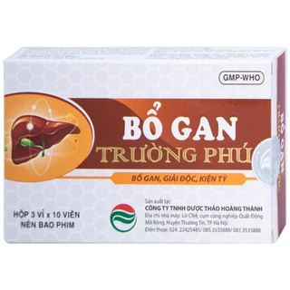 Bổ gan Trường phúc