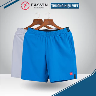 Quần đùi thể thao nam Fasvin S20724.HN vải gió chun mềm mại co giãn