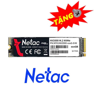 Ổ cứng SSD M.2 PCIe NVMe Netac N930E Pro 128GB, NV2000 256GB - bảo hành 3 năm - SD67 SD71