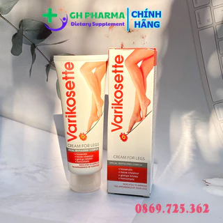 Kem Giảm Suy Giãn Tĩnh Mạch Nga Varikosette - 75ml Hỗ Trợ Giảm Mạch Xanh Mạch Đỏ Trên Da