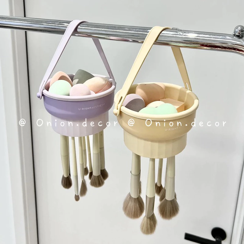Dụng cụ giỏ giặt phơi cọ mút 3in1