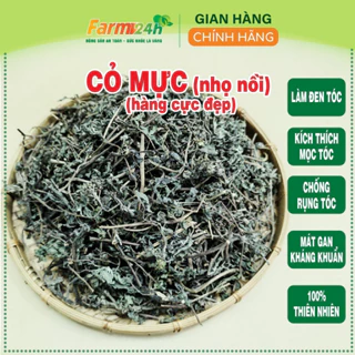 Cây Cỏ Mực Nhọ Nồi khô sạch, làm đen tóc, kích thích mọc tóc, chống rụng tóc, mát gan, kháng khuẩn [500 gr] I Farm24h